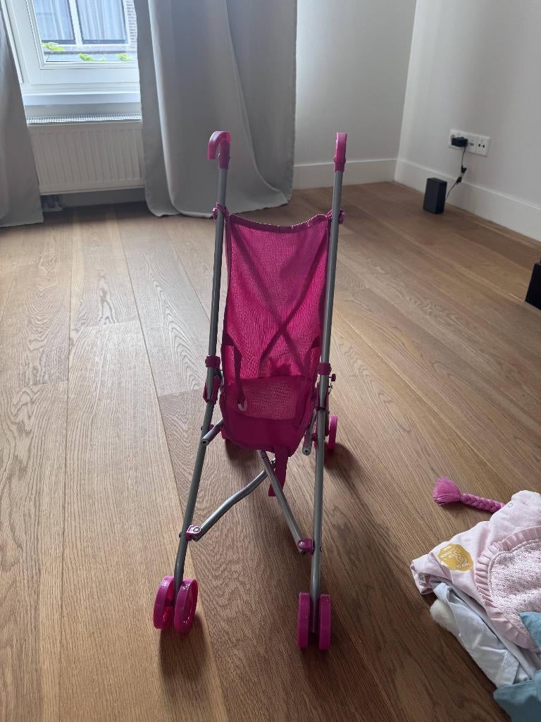 Poppenbuggy, Kinderen en Baby's, Speelgoed | Poppen, Ophalen, Zo goed als nieuw, Overige typen