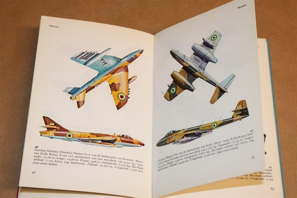 Jagers [1967] — Moussault's Kleine Luchtvaart Encyclopedie, Verzamelen, Gebruikt, Schaalmodel, N.v.t., N.v.t.