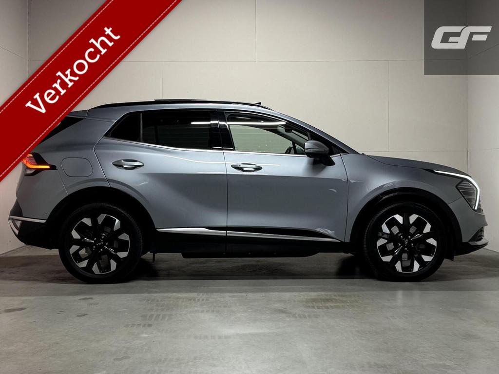 Kia Sportage 1.6 T-GDi Plug-in Hybrid AWD Pano 360° Carplay, Automaat, Gebruikt, Zwart, Met garantie (alle)