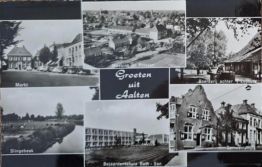Aalten, Verzenden, 1940 tot 1960, Ongelopen, Overijssel