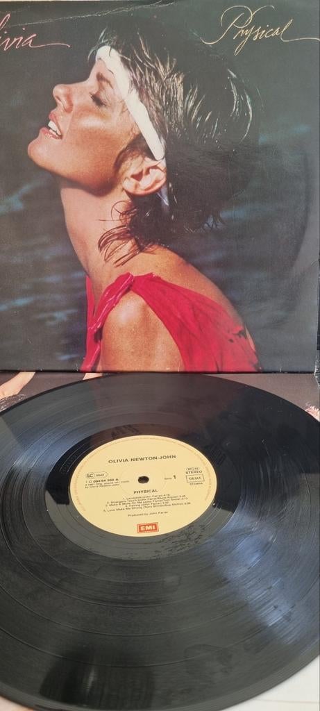 Olivia Newton-John - Physical LP (1981), Cd's en Dvd's, Ophalen of Verzenden, 1980 - 1989, Gebruikt, 12 inch