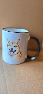 Mok met vrolijke Shiba Inu print - Nieuw in doos, Ophalen of Verzenden, Nieuw