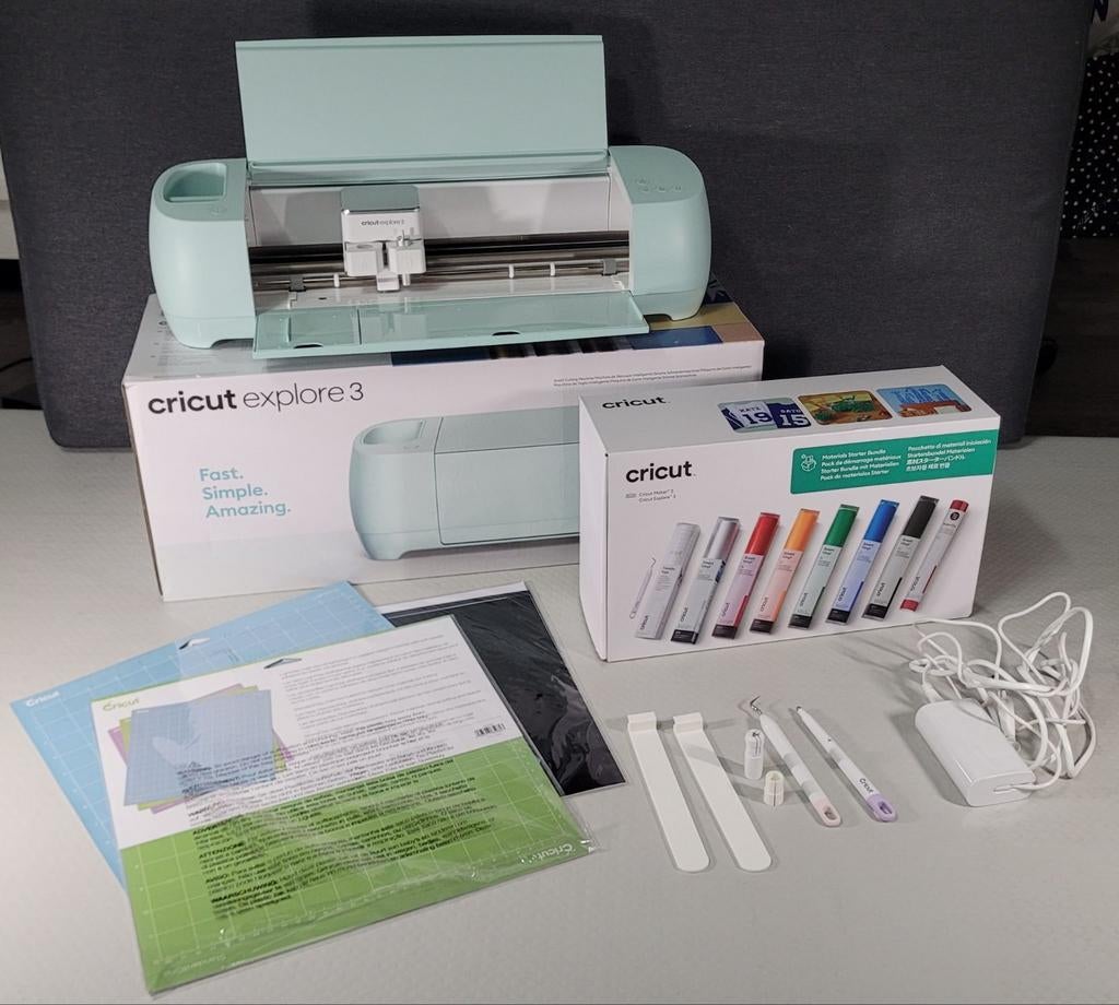 Cricut explore 3 + accessoires, Ophalen