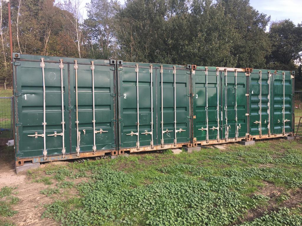Opslag te huur 15m2, Caravans en Kamperen, Ophalen, Batterij
