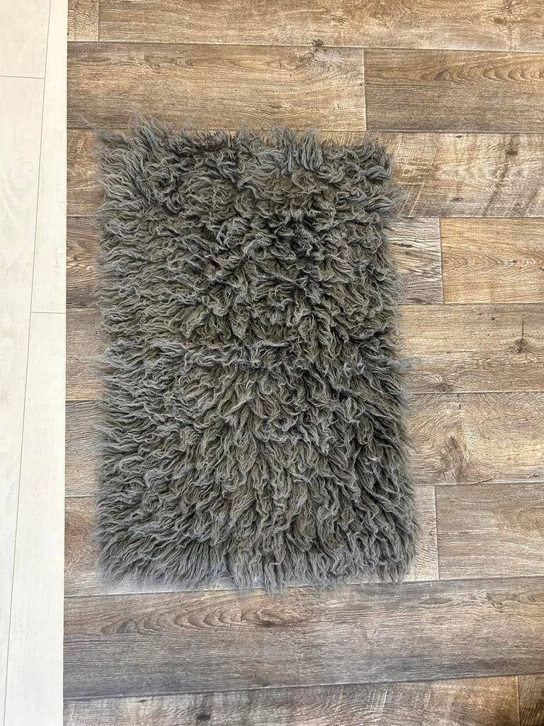 Wollen flokati 70 x 50 cm, Ophalen of Verzenden, Zo goed als nieuw, Overige typen