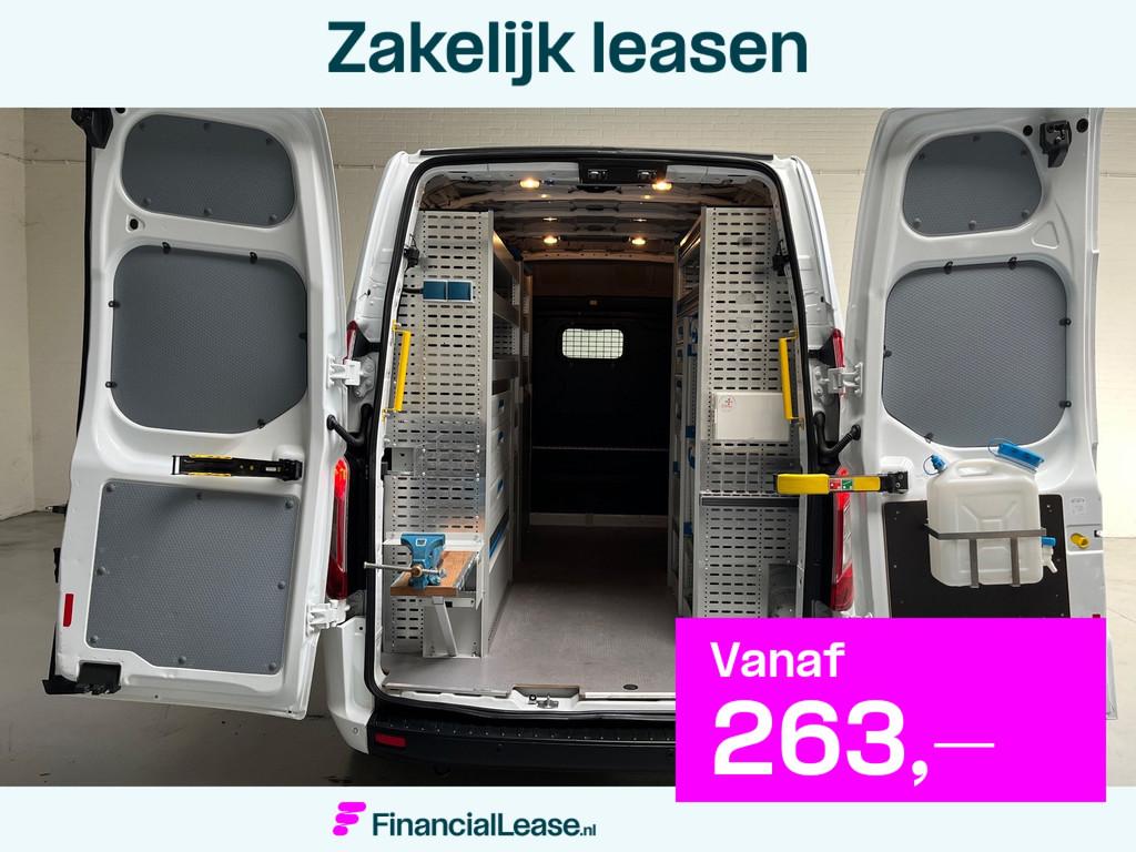Ford Transit Custom SERVICEWAGEN LANG/ HOOG 320 2.0 TDCI EUR, 4 cilinders, Met garantie (alle), 2800 kg, Wit