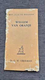 Boekje Willem van Oranje door Dr. G.W. Oberman, Boeken, Ophalen of Verzenden, Gelezen