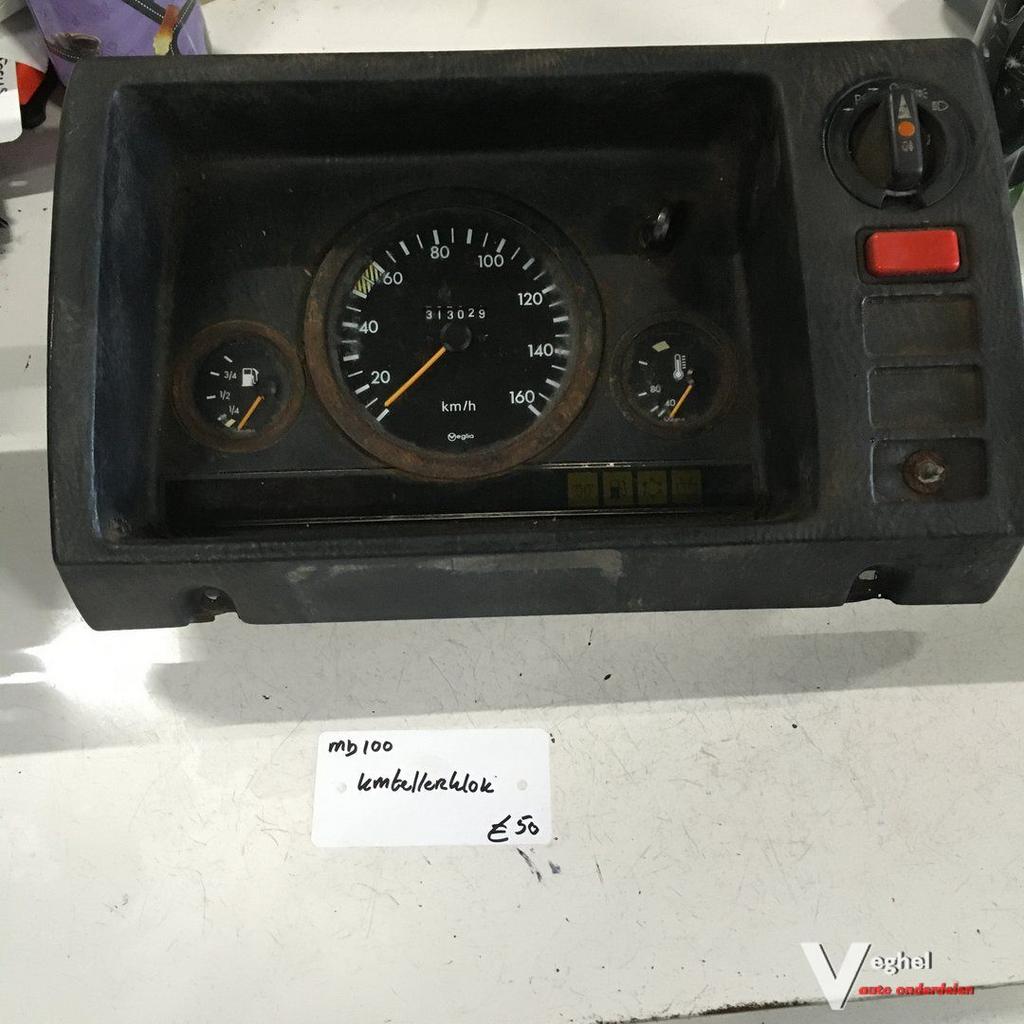 MB 100 1988 Km Tellerklok, Gebruikt, -, -, Ophalen of Verzenden