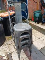 4 stoelen te koop, Ophalen, Gebruikt, Overige materialen