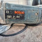 Bosch GWS 21-180  2100w blad diameter 180, Doe-het-zelf en Verbouw, Gereedschap | Slijpmachines, Ophalen of Verzenden, 1000 watt of meer