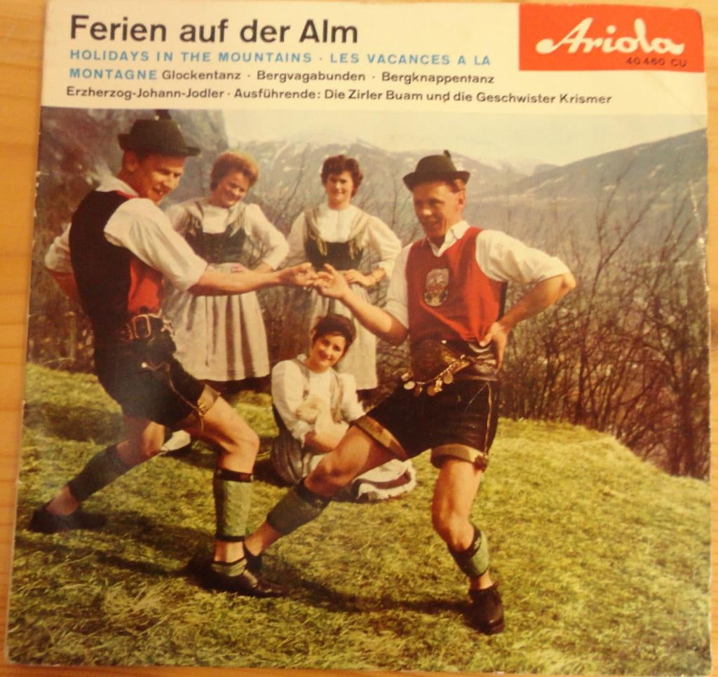 Ferien auf der Alm, Gebruikt, Overige genres, 7 inch, Single