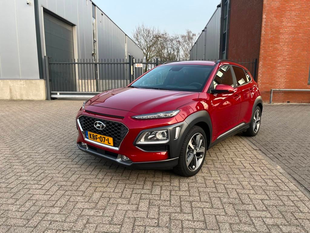 Hyundai KONA 1.6 T-GDI Fashion Automaat, Auto's, Hyundai, 4 cilinders, Bedrijf, 600 kg, 177 pk