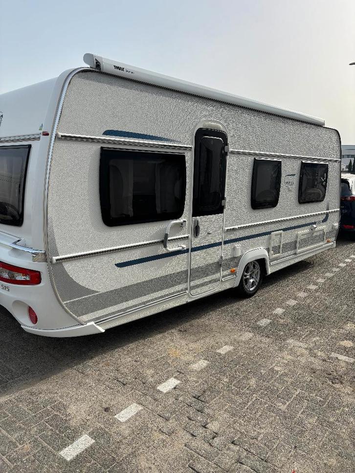 Fendt Opal 515 SG, Caravans en Kamperen, Caravans, Particulier, tot en met 4, 1250 - 1500 kg, Rondzit, Fendt, Tv-antenne, Ophalen