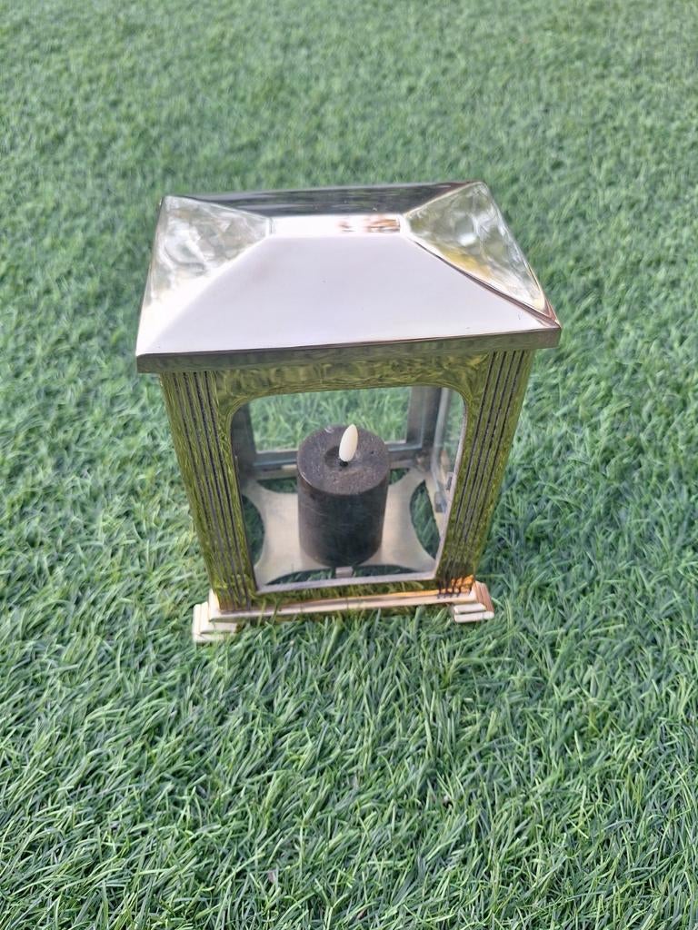 Gouden Graf Lantaarn me - Memorie Licht, Ophalen of Verzenden, Koper of Brons