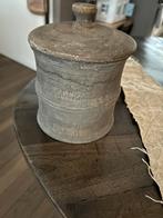 Grijs achtige stoere sobere pot bij hoffz aura peeperkorn, Ophalen of Verzenden, Zo goed als nieuw