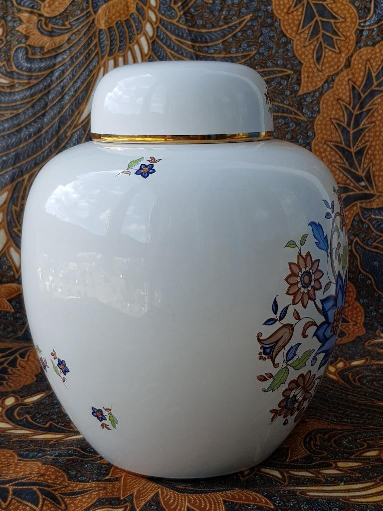 Mooie grote oude gemberpot uit Engeland van Carlton 22,5 cm., Ophalen of Verzenden