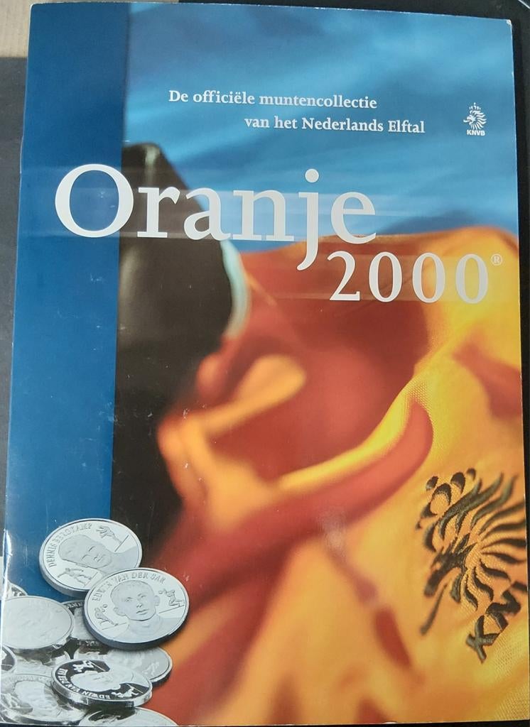 Officiële muntencollectie EK oranje-2000, Verzamelen, Sportartikelen en Voetbal, Verzenden, Zo goed als nieuw, Overige binnenlandse clubs