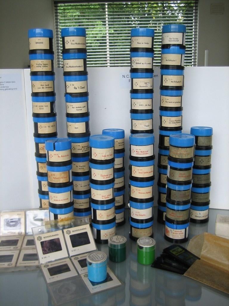 NCRV Schoolradio Filmstroken, Ophalen of Verzenden, Accessoire