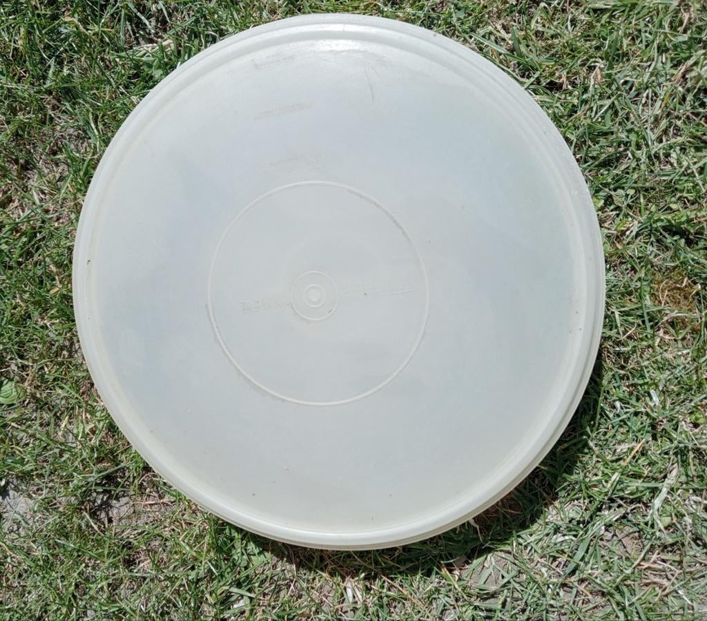 Vintage Tupperware taartendoos / opbergbox, Huis en Inrichting, Ophalen of Verzenden, Gebruikt