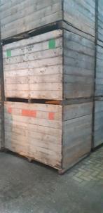 Te koop aardappelkisten en pallets, Ophalen of Verzenden