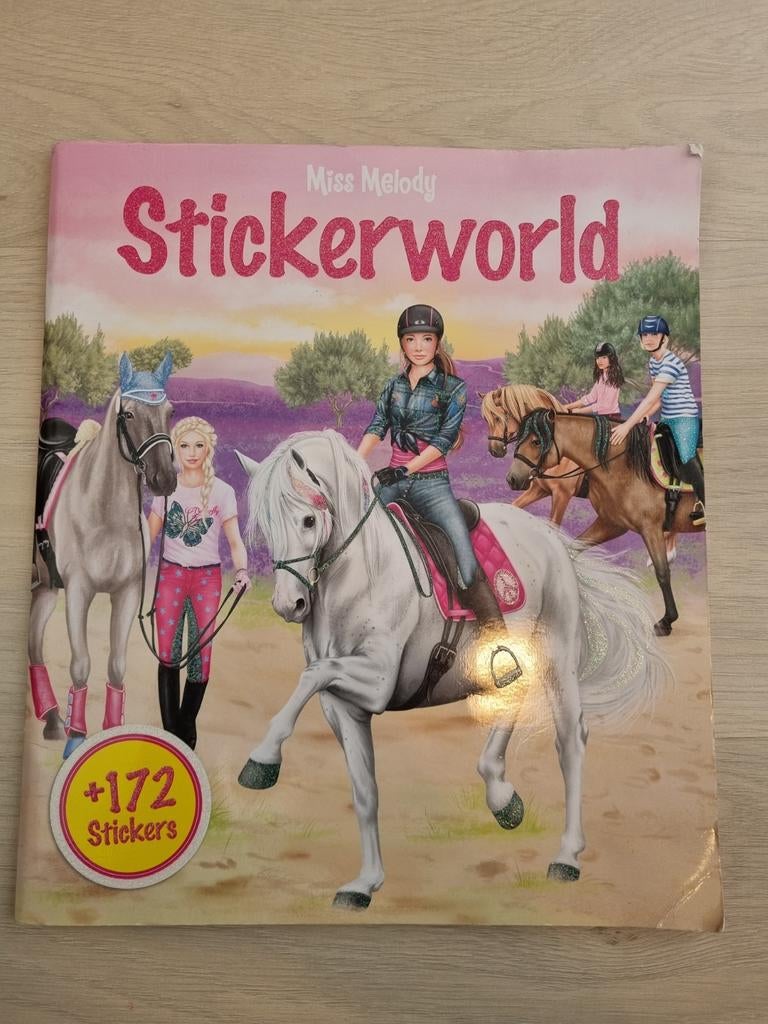 Miss Melody Stickerworld, Ophalen of Verzenden, Gebruikt, Knutselen
