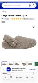 Crocs Cozzzy slipper, Ophalen of Verzenden, Nieuw, Beige, Pantoffels of Sloffen