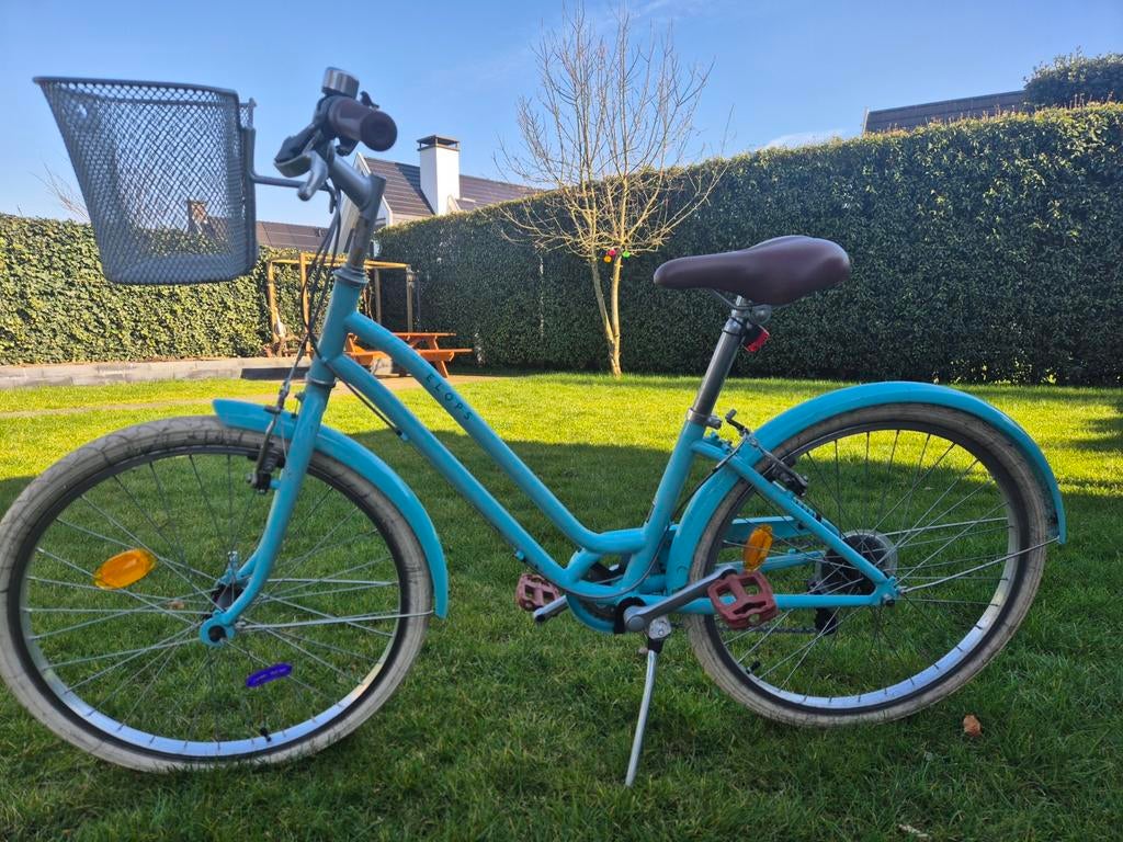Meidenfiets Elops 24 inch - Zo goed als nieuw, Ophalen, 24 inch, Elops, Handrem
