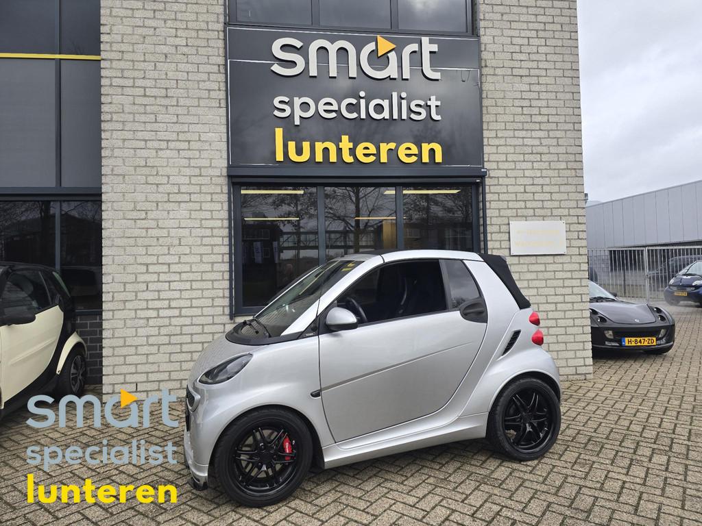 smart fortwo cabrio 1.0 BRABUS, Auto's, Smart, Automaat, Euro 5, Gebruikt, Cabriolet