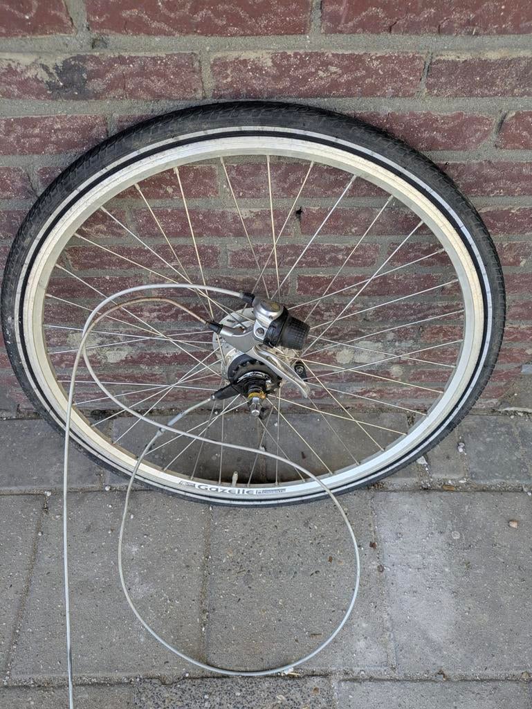 Achterwiel "28 inch 7 versnellingen Nexus ( rollerbreak rem), Fietsen en Brommers, Fietsonderdelen, Wiel, Gebruikt, Ophalen of Verzenden