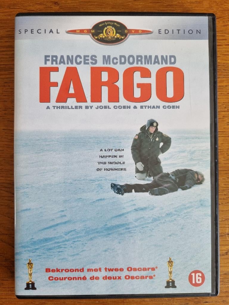 Fargo (1996) | Coen Brothers, Cd's en Dvd's, Dvd's | Thrillers en Misdaad, Zo goed als nieuw, Maffia en Misdaad, Vanaf 16 jaar