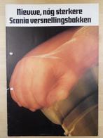 Scania GR860 Versnellingsbak Brochure ca 1973 – 140 110, Gelezen, Ophalen of Verzenden, Overige merken, Scania