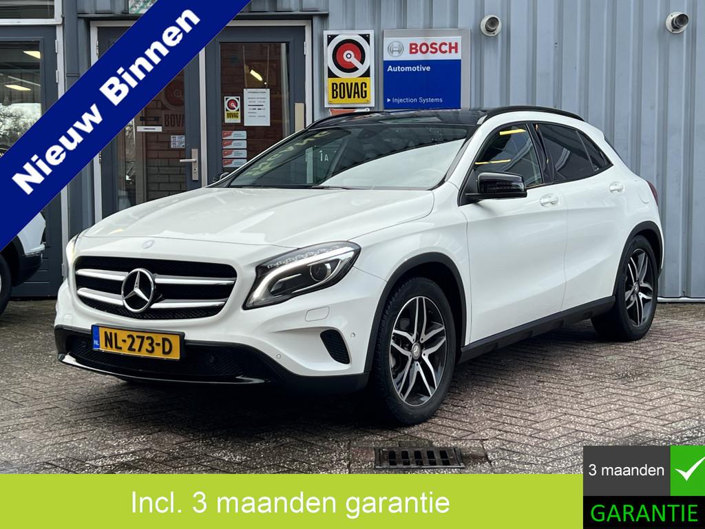 Mercedes-Benz GLA 200 Prestige | PANORAMADAK | XENON | NAVI, Auto's, Voorwielaandrijving, Gebruikt, Leder en Stof, Wit