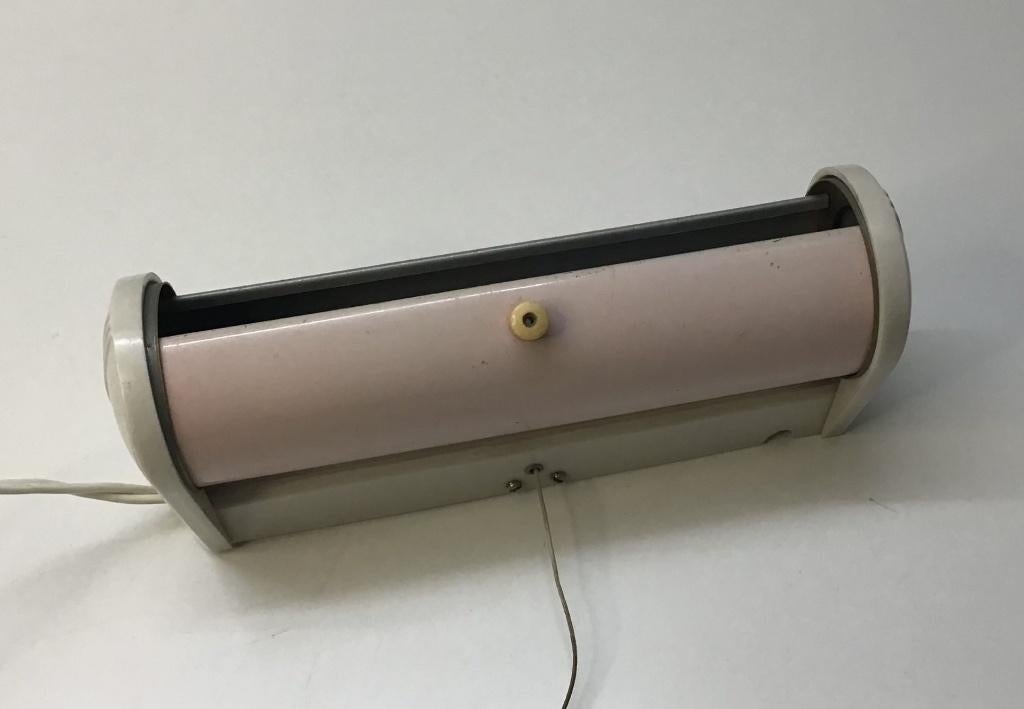 Leuke vintage bedlampje, jaren 50, Huis en Inrichting, Lampen | Wandlampen, Ophalen of Verzenden, Zo goed als nieuw, Metaal, Retro