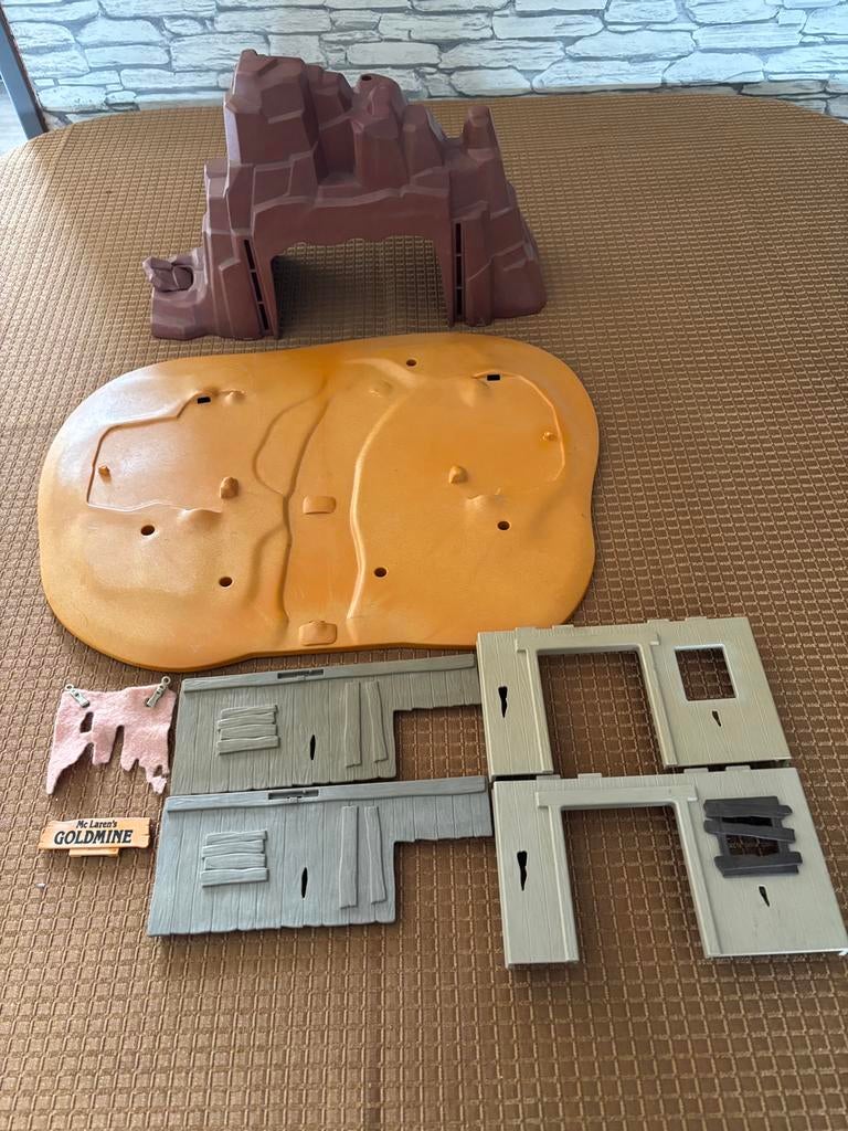 Playmobil 3802 Western Goldmijn losse onderdelen, Ophalen of Verzenden, Gebruikt, Los playmobil