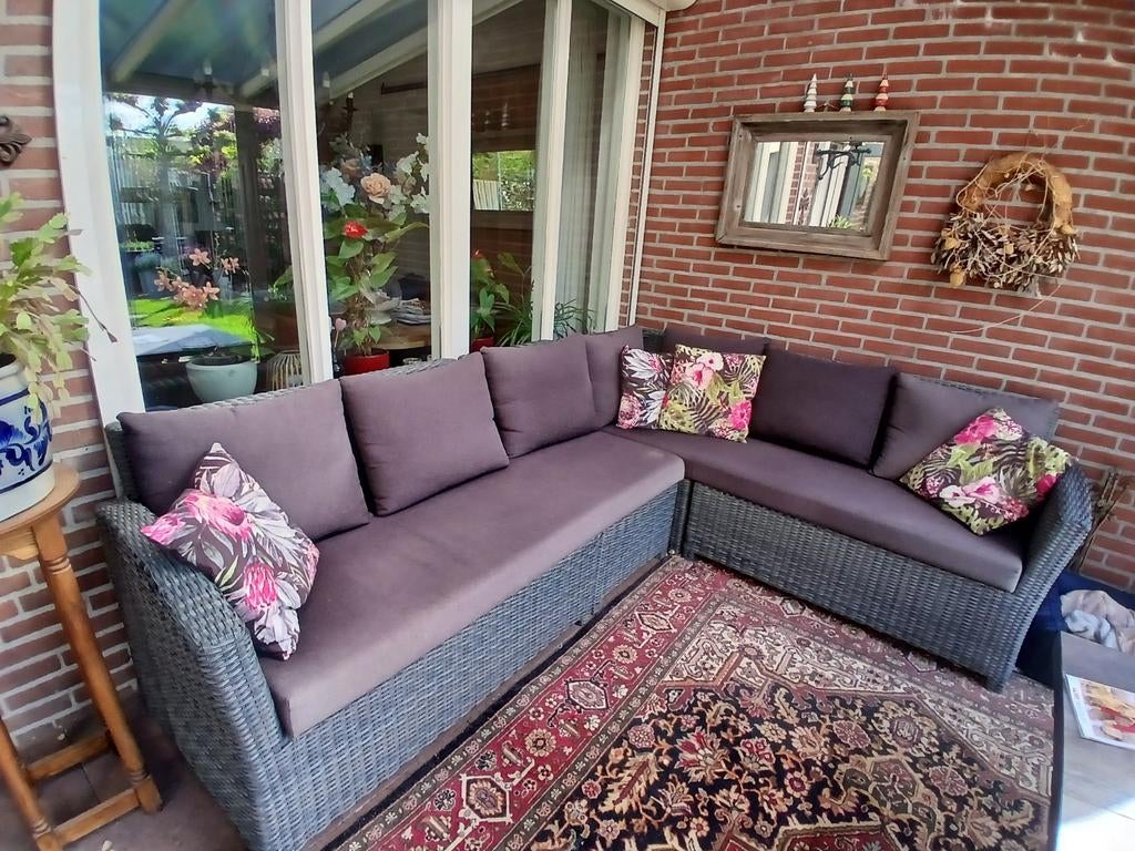 Loungeset te koop, Ophalen of Verzenden, Kunststof