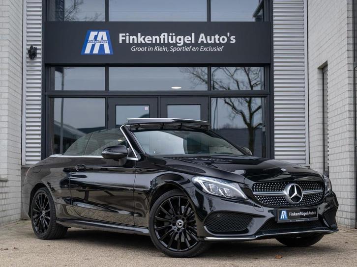 Mercedes-Benz C-klasse Cabrio 400 4MATIC AMG-line |Burmester, Auto's, Mercedes-Benz, Bedrijf, Te koop, C-Klasse, 4x4, ABS, Achteruitrijcamera
