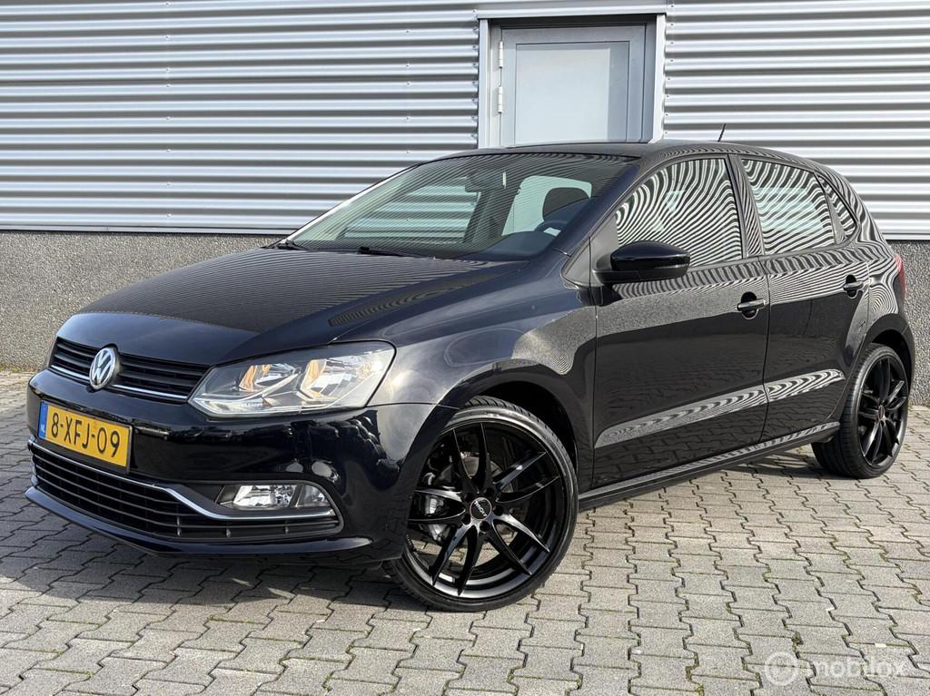 Volkswagen Polo 1.2 TSI Comfortline, Stof, 4 cilinders, Zwart, Origineel Nederlands