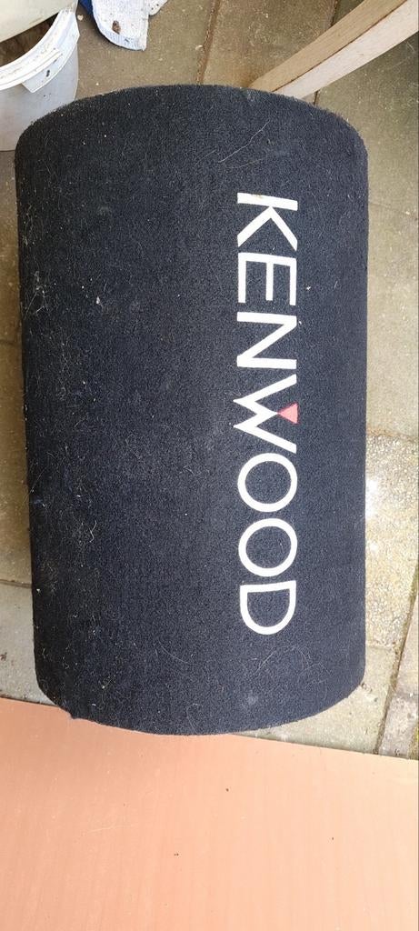 Goedwerkende Kenwood Subwoofer KSC-W1200T, Auto diversen, Autospeakers, Ophalen, Gebruikt