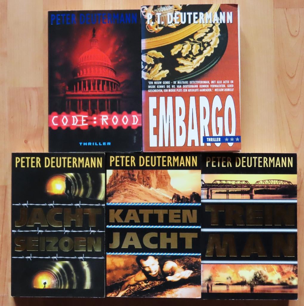 5x Peter Deuterman, Ophalen of Verzenden, Zo goed als nieuw