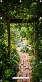 Tuinposters maak je keuze 90x180cm (= halve schutting), Verzenden, Nieuw, 5251 RD, Good Smiling Fotoprint