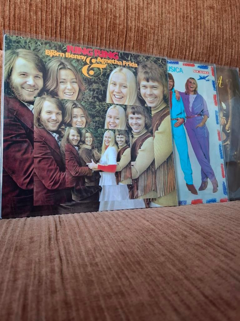 3X LP ABBA - Ring Ring e.a., Ophalen of Verzenden, Gebruikt, 12 inch