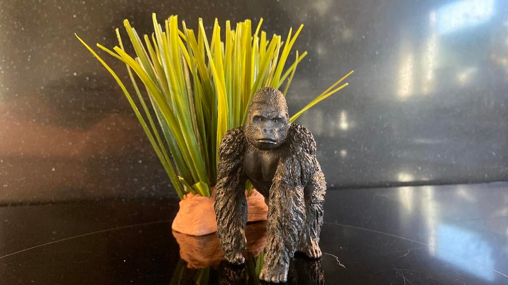 Schleich Wildlife: Gorilla, Ophalen of Verzenden, Zo goed als nieuw, Paard, Beeldje of Figuurtje