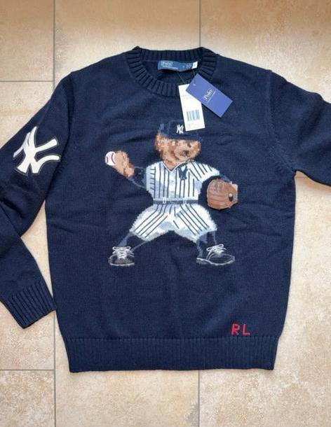 Ralph lauren sweater, Verzenden, Nieuw, Maat 56/58 (XL), Blauw