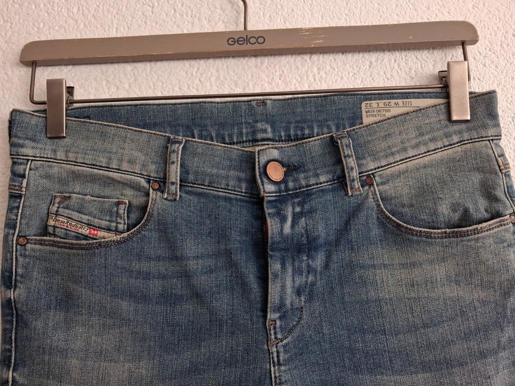 Diesel Jeans Maat W29 L32 - Zo goed als nieuw, Blauw, Ophalen of Verzenden, Zo goed als nieuw, Diesel