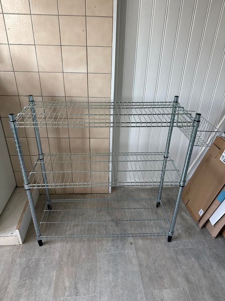 IKEA omar rek met 3 planken, Ophalen of Verzenden, Zo goed als nieuw