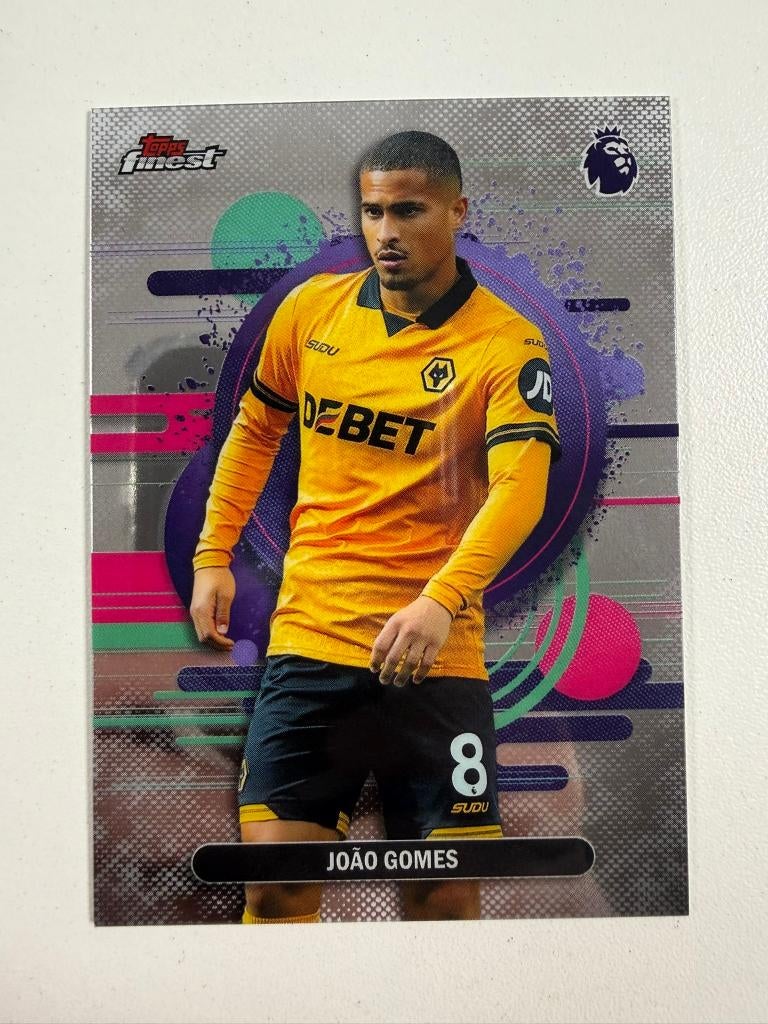 198 Joao Gomes Finest Premier League 2025-26, Ophalen of Verzenden, Nieuw, Buitenlandse clubs, Poster, Plaatje of Sticker