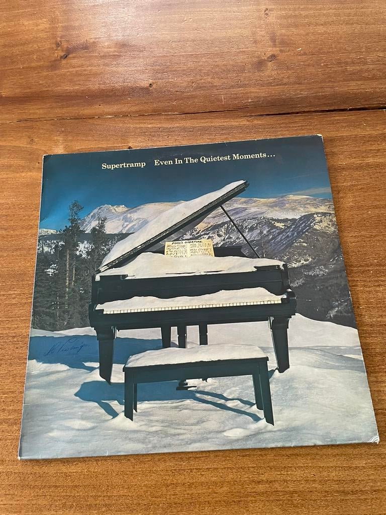 Supertramp - Even In The Quitest Moments Lp, Ophalen of Verzenden, Zo goed als nieuw, 12 inch, Poprock