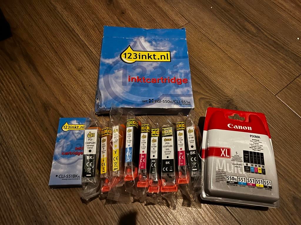 Printerinkt voor Canon Pixma, Ophalen of Verzenden, Zo goed als nieuw