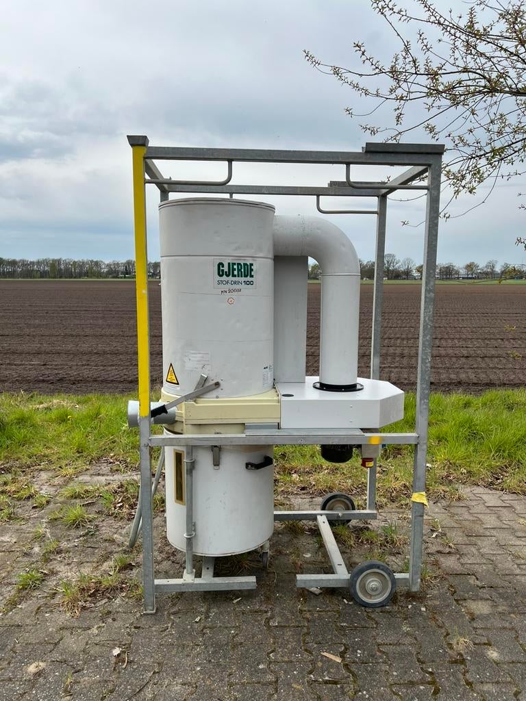 Industriële afzuiging: Gjerde Stof-Drin 400v, Doe-het-zelf en Verbouw, Ventilatie en Afzuiging, Ophalen, Gebruikt, Afzuiger