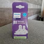 Philips Avent Flesspeen Natuurlijke Zuigreflex Snelheid 1, Ophalen of Verzenden, Nieuw, Overige typen